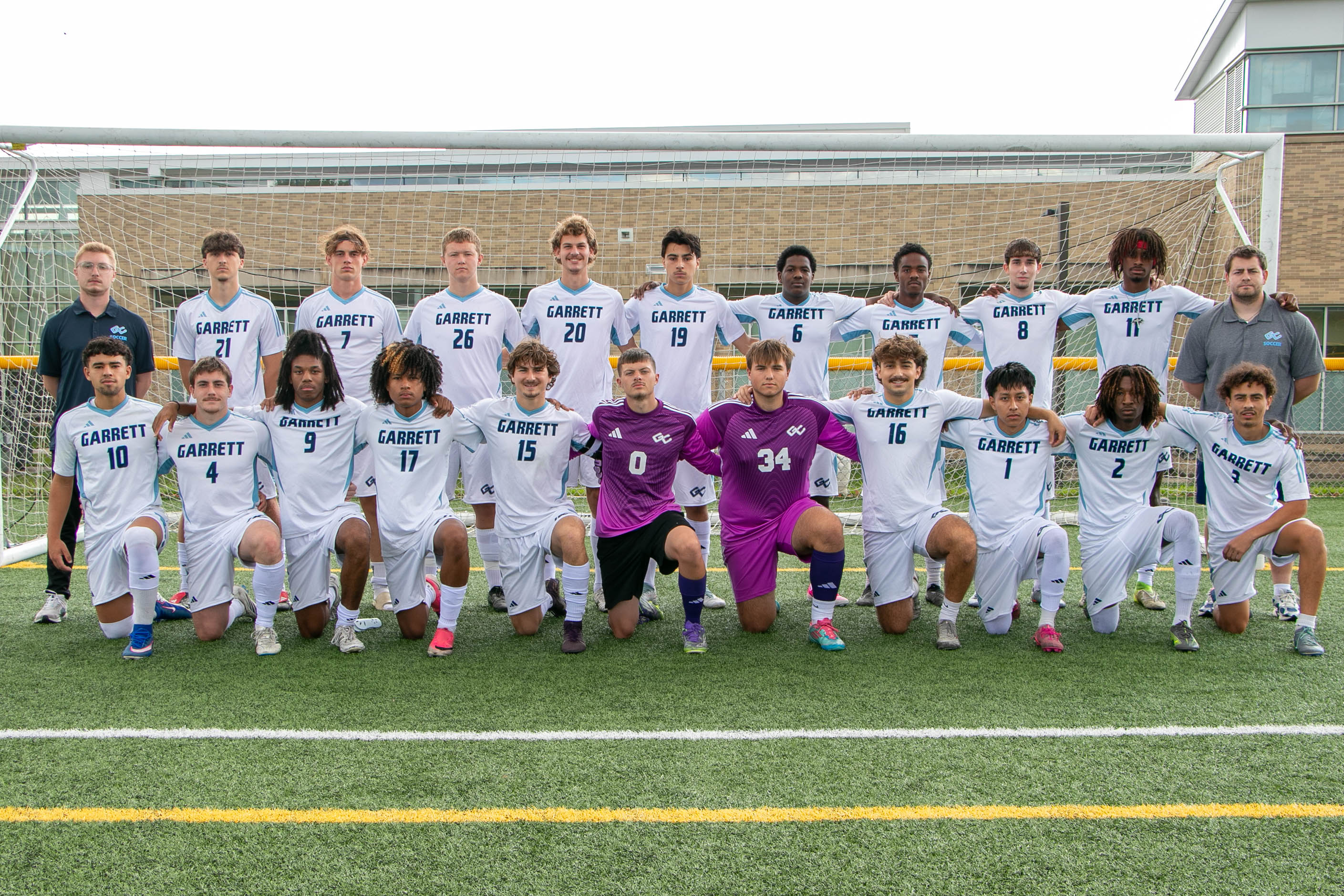 Men's soccer '26 team photo